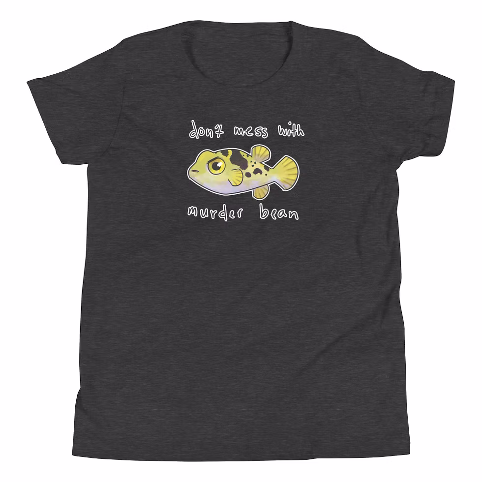Murder Bean Dwarf Pea Puffer - Youth