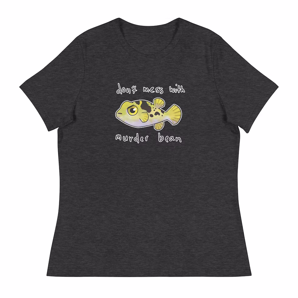 Murder Bean Dwarf Pea Puffer - Women's